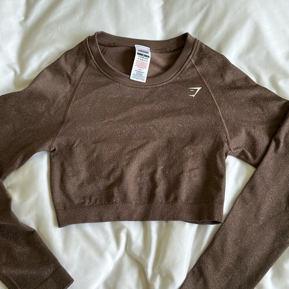 Gymshark Brown Crop top